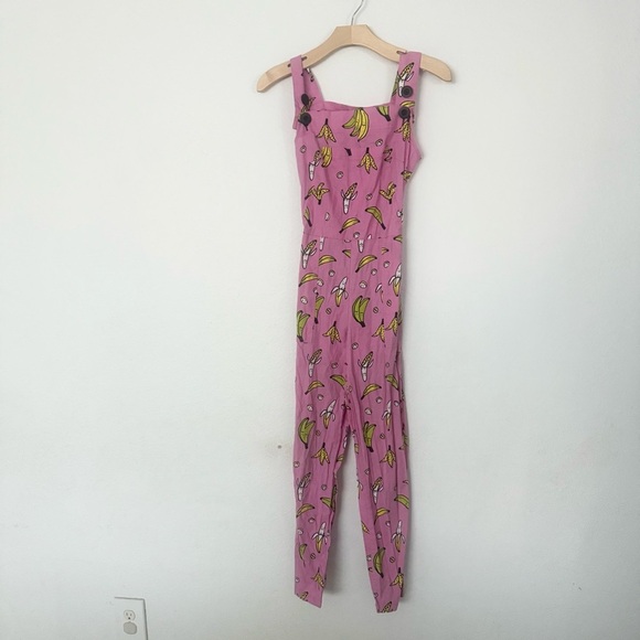 Nooworks Banana Print Overalls Jumper XS - Picture 5 of 9